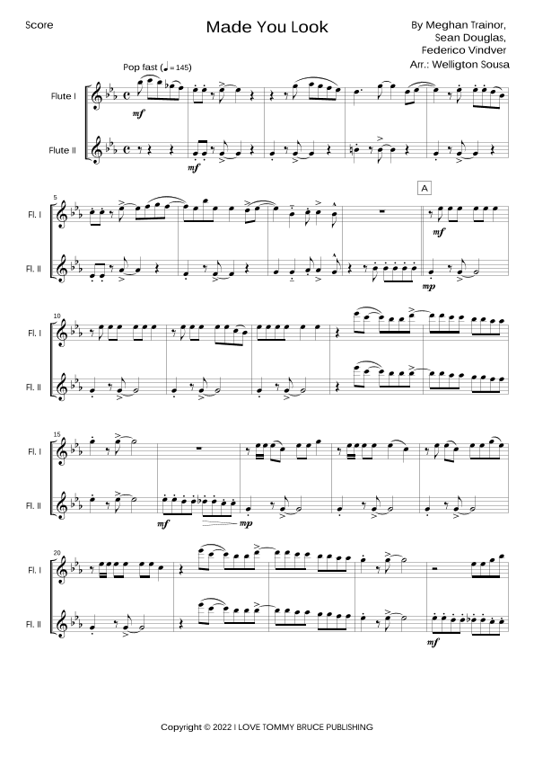 Made You Look (arr. Jose Welligton Sousa de Castro)