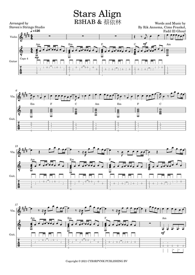 Stars Align (arr. Steven's Strings Studio)