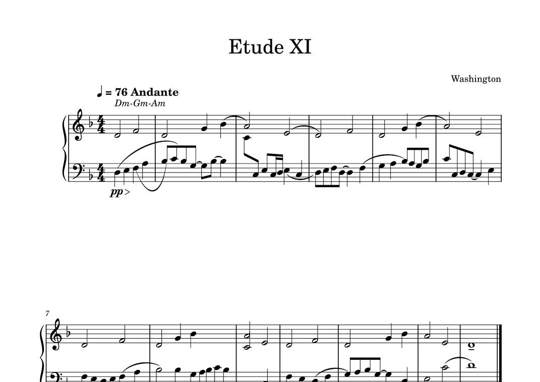 Étude XI