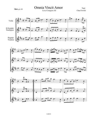 Omnia Vincit Amor (Love Conquers All) (arr. Charles Fowler)