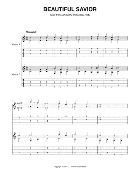 Beautiful Savior (arr. Mark Phillips)