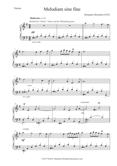 Melodiam sine fine