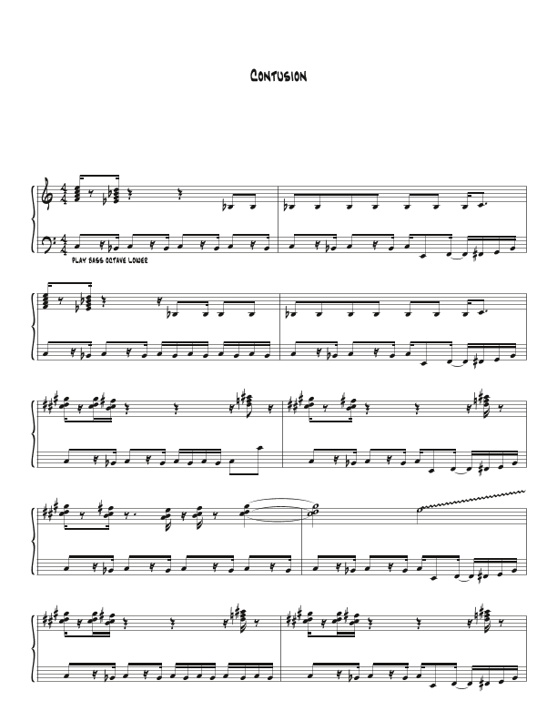 Contusion (arr. Biegler)
