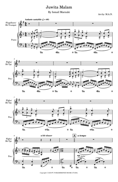 Juwita Malam (arr. Azrai Norzuki (M.A.N.))