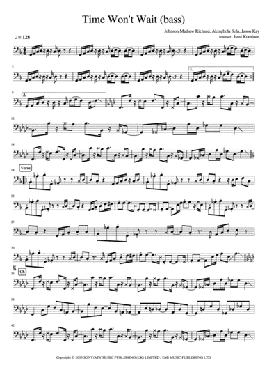 Time Won't Wait (arr. Jussi Kontinen)