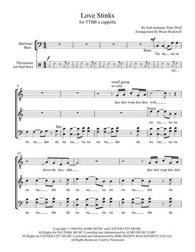 Love Stinks (arr. Bruce Rockwell)