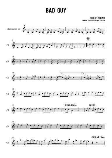 Bad Guy (arr. Alexander Bosrup Karlsen)