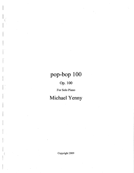 pop-bop 100, op. 100