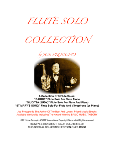 FLUTE SOLO COLLECTION by Joe Procopio