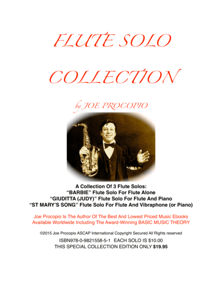 FLUTE SOLO COLLECTION by Joe Procopio