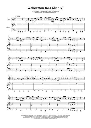 Wellerman (arr. Henrique F Mangoni)