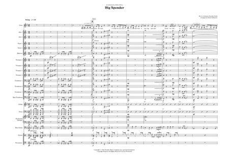 Big Spender (arr. Daryl McKenzie)