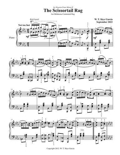 The Scissortail Rag