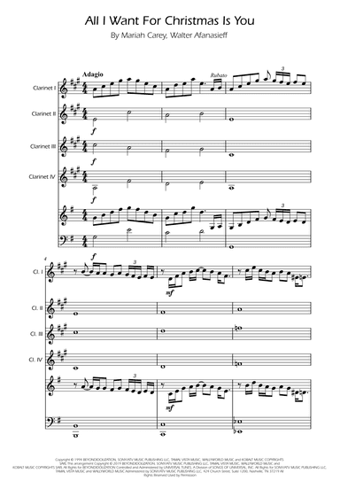 All I Want For Christmas Is You (arr. Ygor Nunes)
