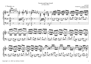 Toccata und Fuge d-moll
