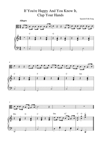 If You're Happy And You Know It, Clap Your Hands (arr. Kaiserin Rebecca)
