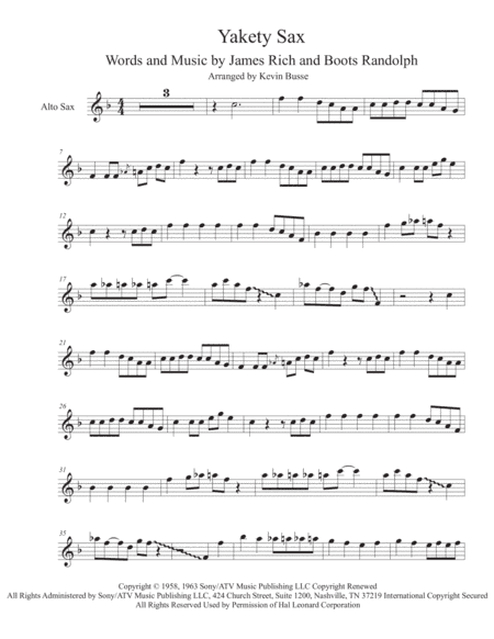 Yakety Sax (arr. Kevin Busse)