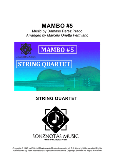 Mambo #5 (arr. Marcelo Onetta Fermiano)