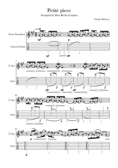 Petitè piece (arr. Davi Rocha Campos)