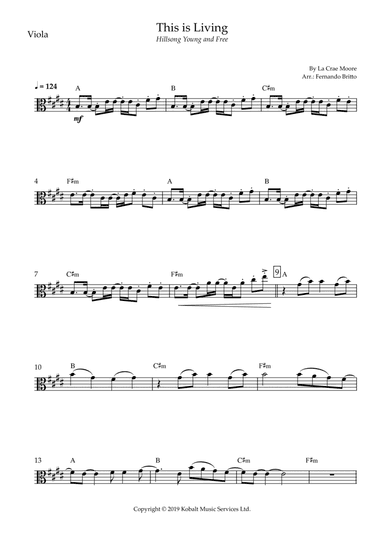 This Is Living Now (arr. Fernando Britto)