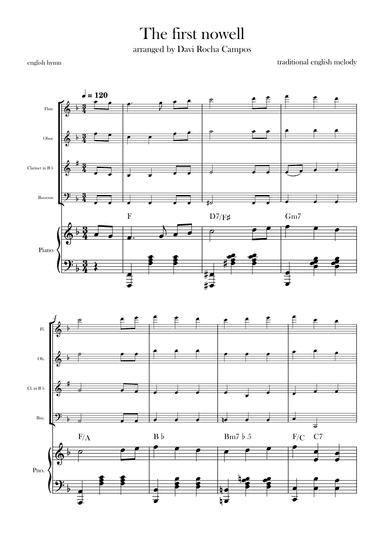 The First nowell (arr. Davi Rocha Campos)