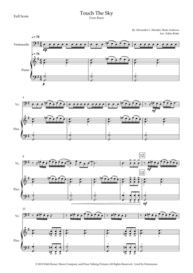 Touch The Sky (arr. Fabio Britto)