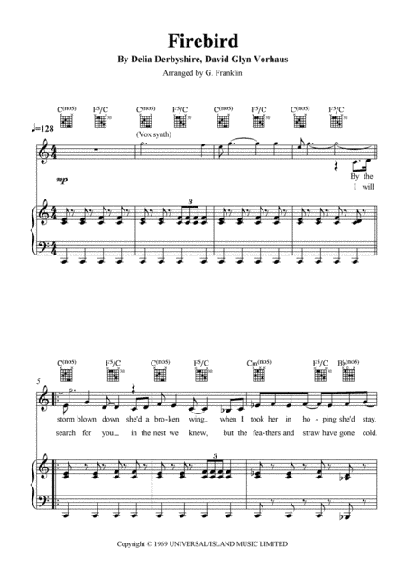 Firebird (arr. G. Franklin)