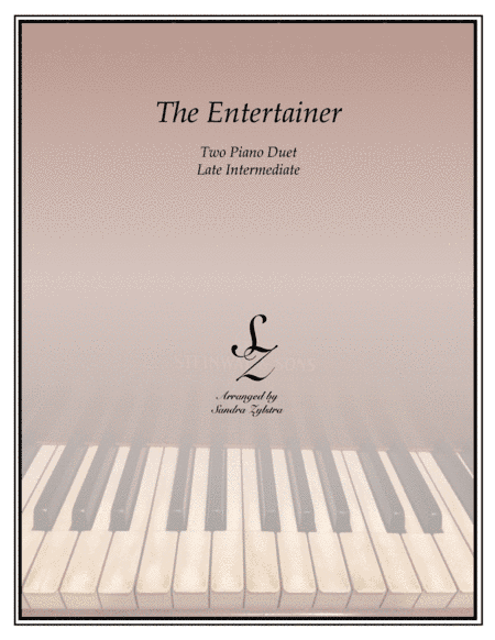 The Entertainer (2 piano duet) (arr. Sandra Zylstra)