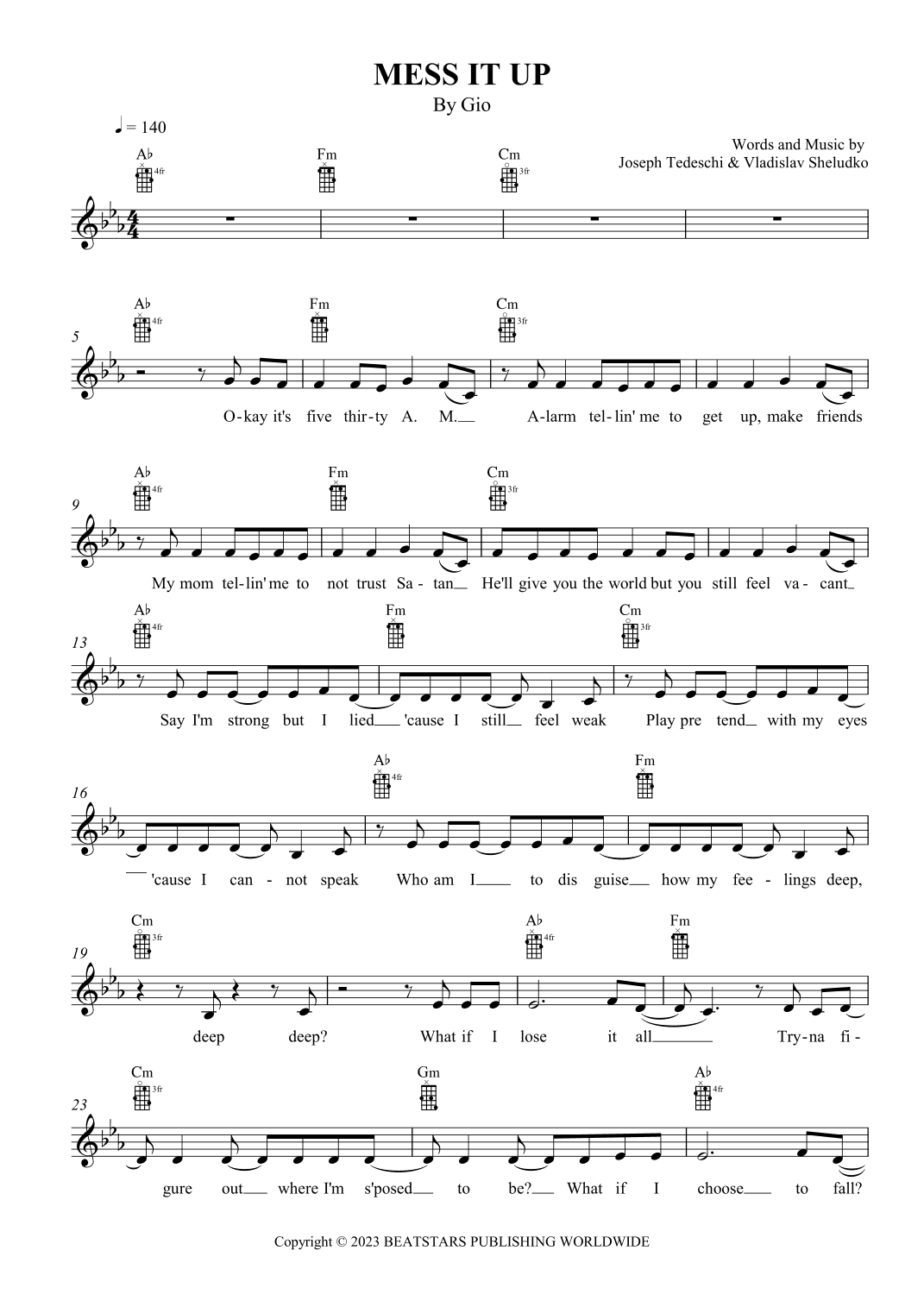 Mess It Up (arr. SCMusic)
