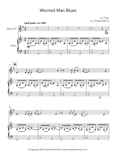 Worried Man Blues (arr. Christian Morris)