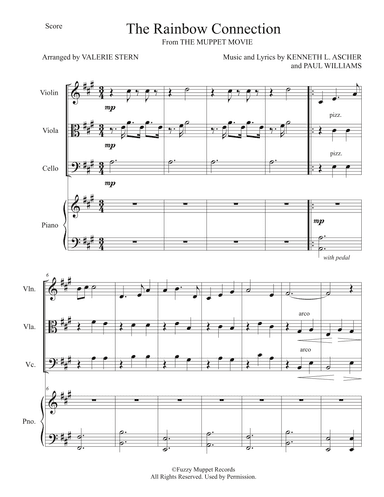 The Rainbow Connection (arr. Valerie Stern)