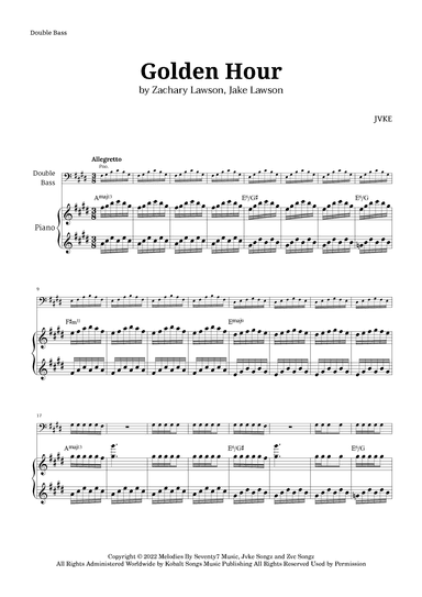 Golden Hour (arr. Langanho)