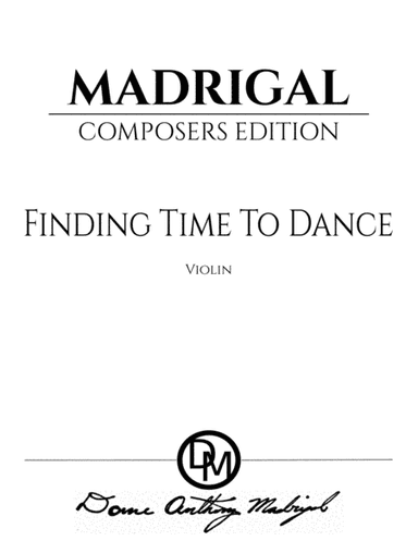 Finding Time To Dance - Violin