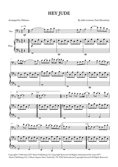 Hey Jude (arr. Milanov)