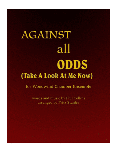 Against All Odds (take A Look At Me Now) (arr. Fritz Stanley)