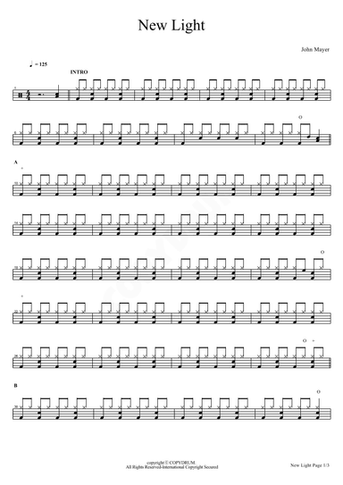 New Light (arr. COPYDRUM)