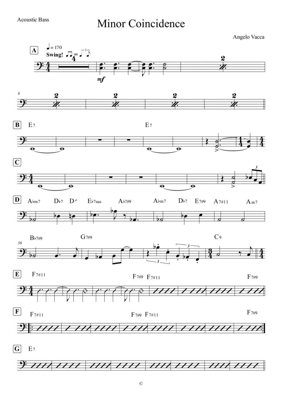 Minor Coincidence - Free jazz for large jazz ensemble