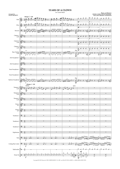 The Tears Of A Clown (arr. Nigel Bennett)