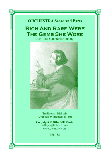 Rich and Rare Were The Gems She Wore - Vocal with Orchestra PDF (arr. Brendan Elliget MAGA 537)