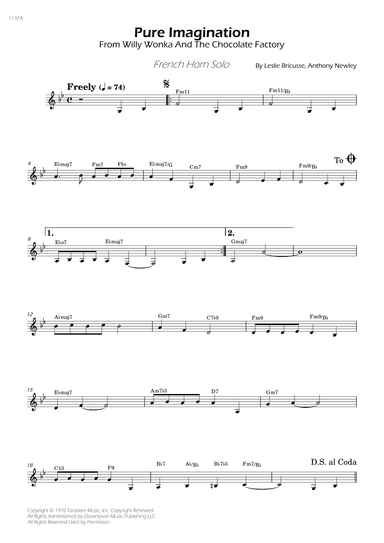 Pure Imagination (arr. César Madeira)