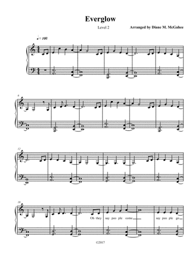 Everglow (arr. Diane M. McGahee)