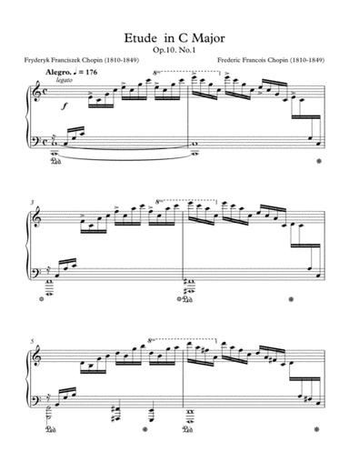 Etude In C Major Opus 10 No 1 (arr. Islo Nantes)