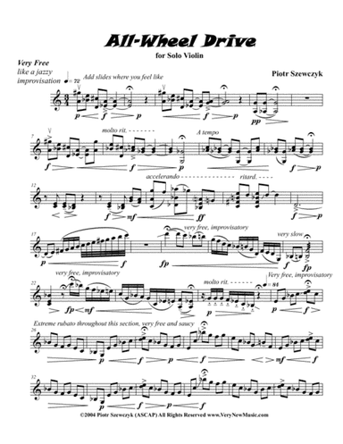 All-Wheel Drive for Solo Violin