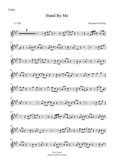 Stand By Me (arr. Alex Souza)