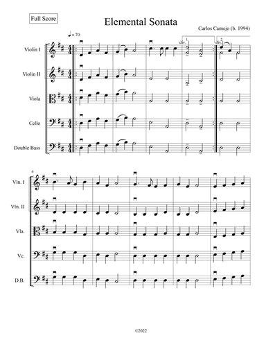 Elemental Sonata