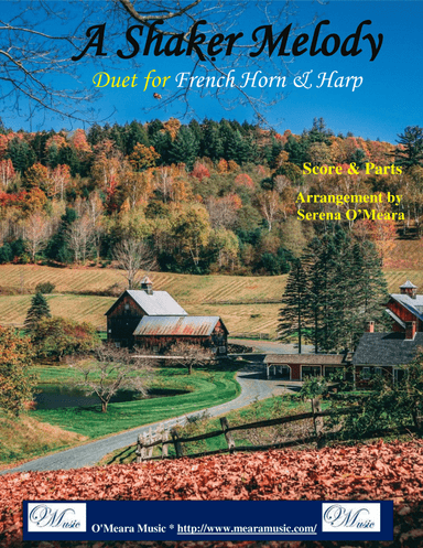 A Shaker Melody, Duet for French Horn & Harp (arr. Serena O'Meara)