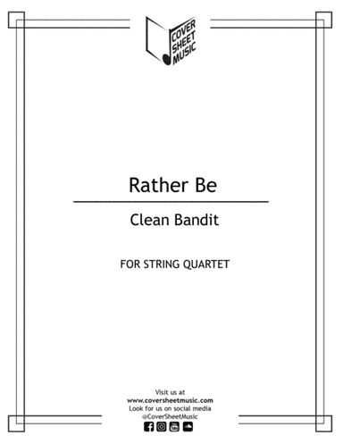 Rather Be (arr. Jose Quintana)