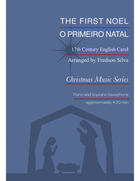The First Noel (O Primeiro Natal) - Piano and Soprano Saxophone (arr. Fredson Silva)