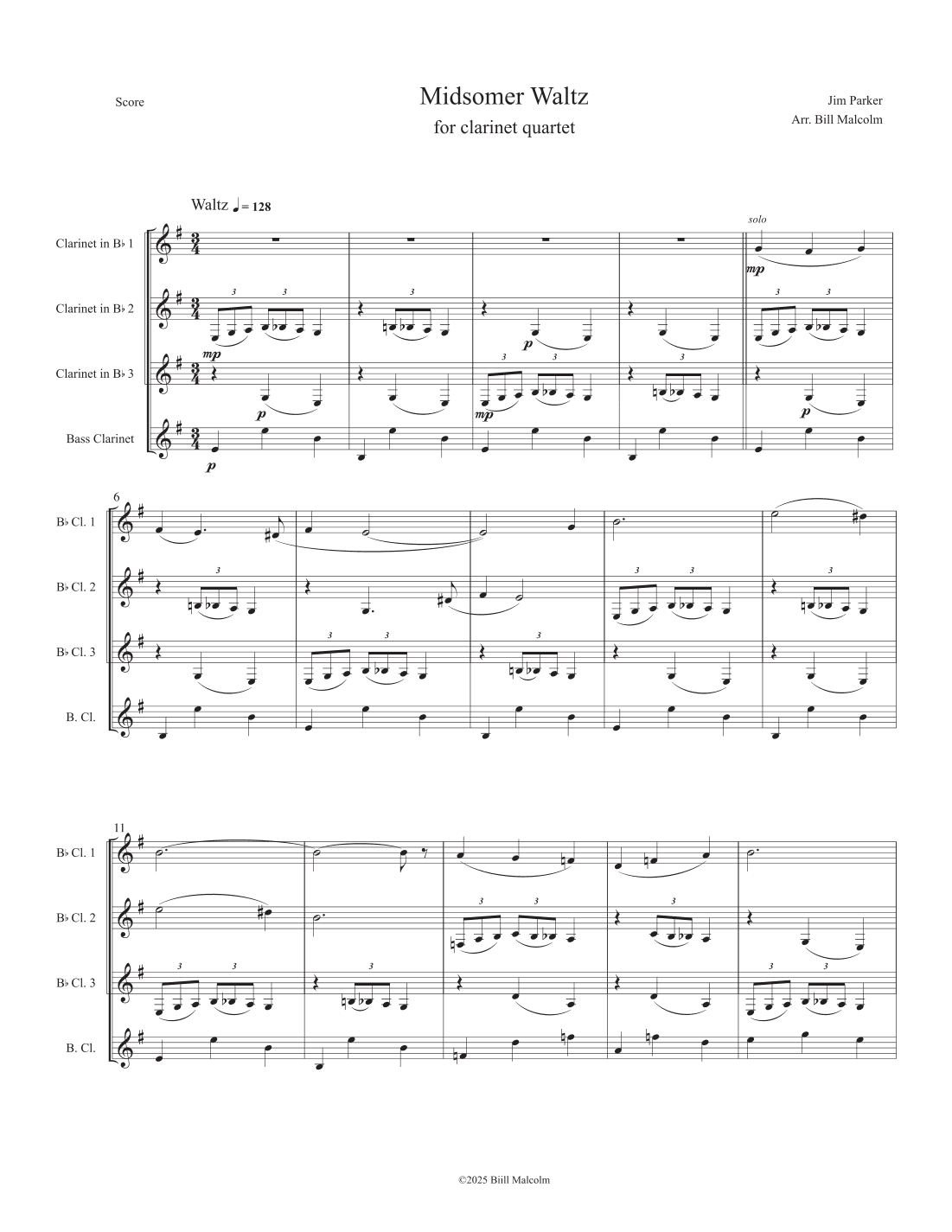 Midsomer Murders (main Title/cues) (arr. Bill Malcolm)
