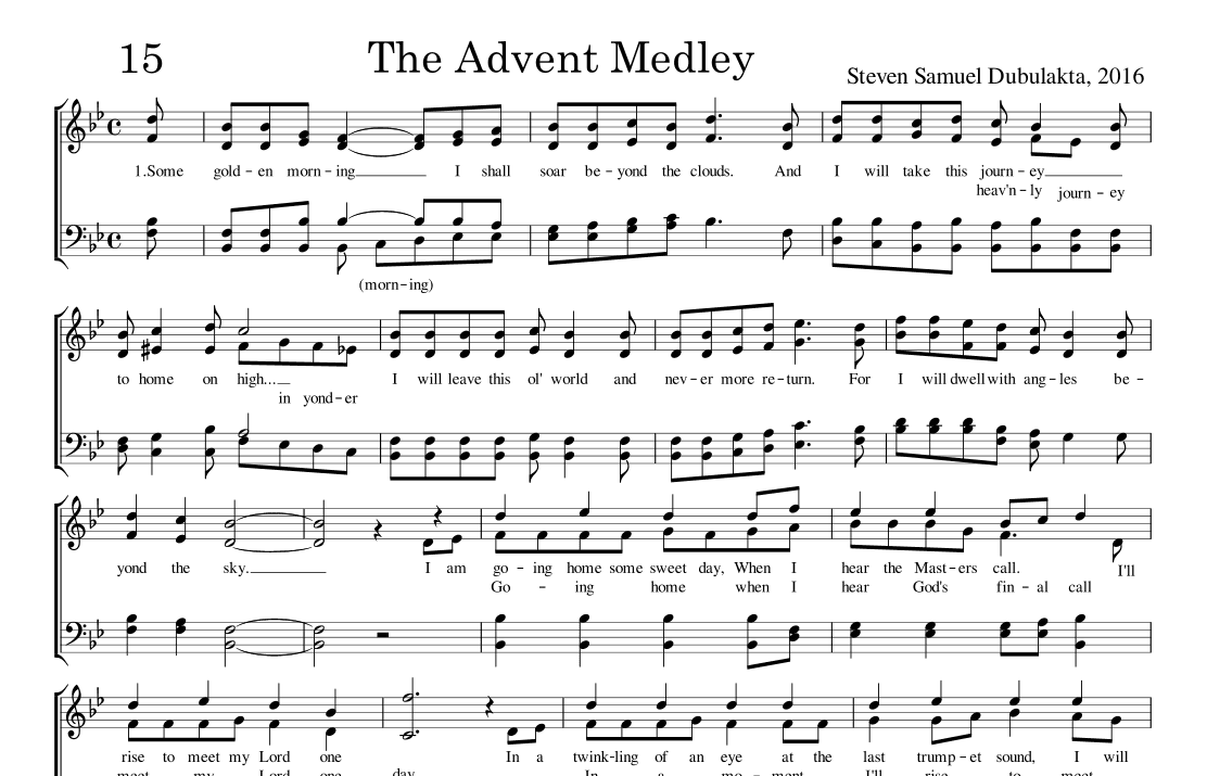The Advent Medley